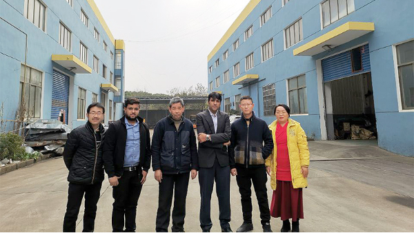 千柏科技印度铸锻件客户访问我司无锡工厂