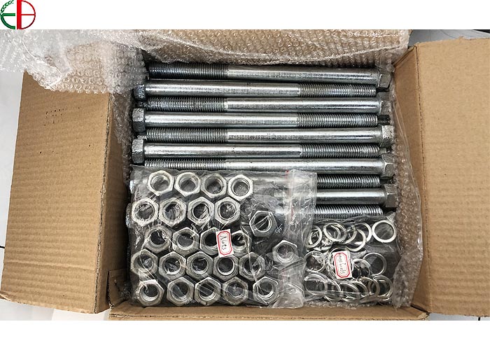 千柏供应M18X260mm 4140 镀锌螺栓带螺母  镀锌防锈 工业建筑通用
