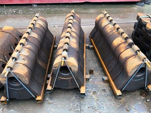 碎石头锤头 锰钢铸件 耐磨产品