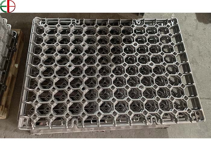 耐高温料盘厂家-耐高温耐热钢料盘-箱式炉热处理工装料盘
