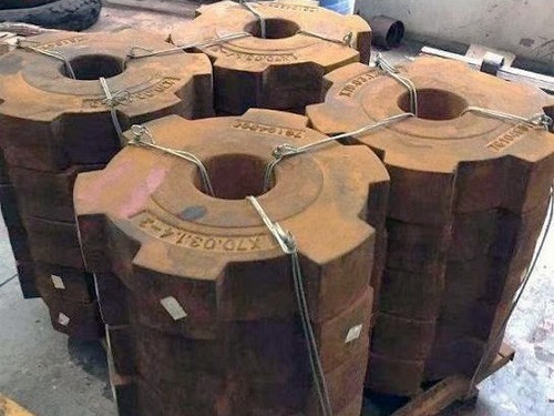 破碎机齿环锤 锰钢铸件 耐磨备件